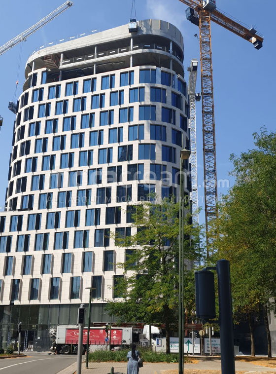 Moca Cream limestone cladding - Quatuor