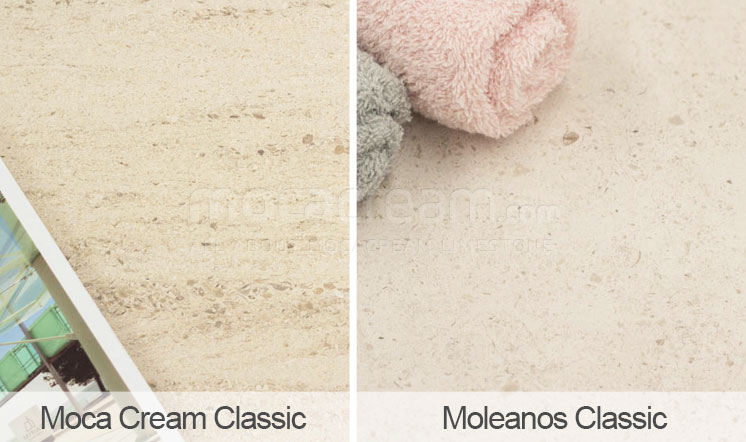 Moca Cream vs Moleanos - medium grain