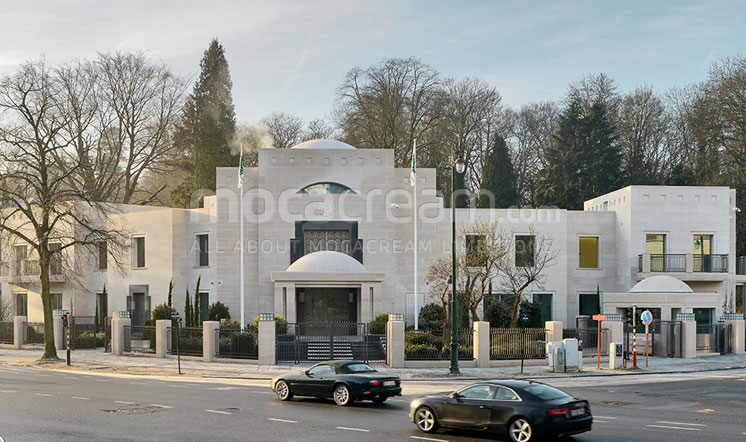 Qatar embassy in Brussels - Moca Cream