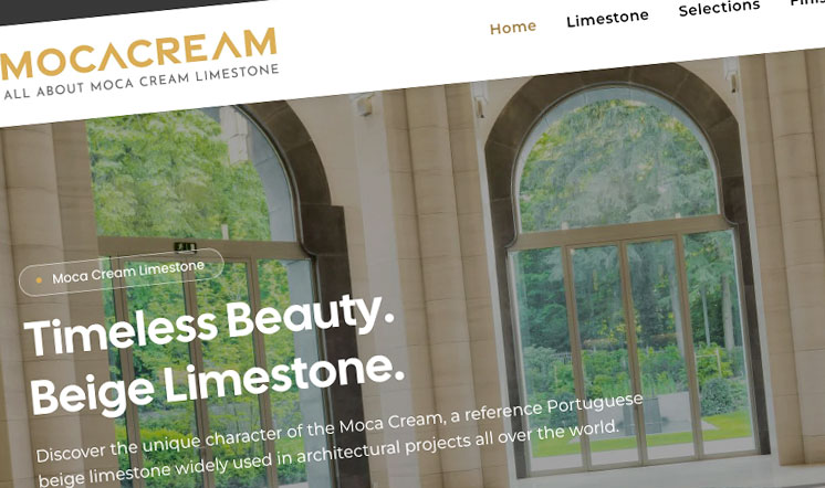New Website about Moca Cream
